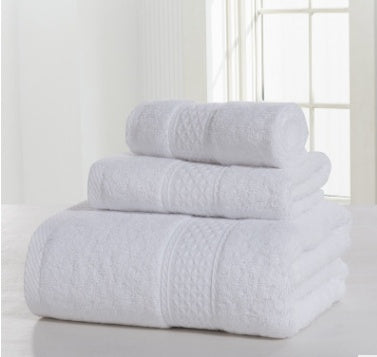 Cotton Double-Sided Bath Towel Set – Soft Thick Towels for Home, Spa & Beauty Salon