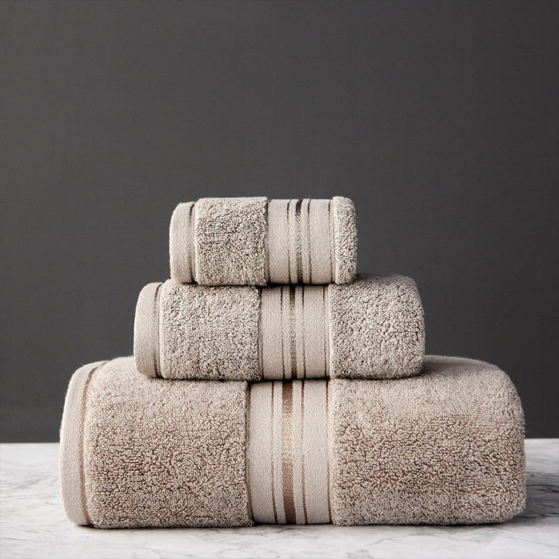 Pure Cotton Bath Towel Set – Thick Absorbent Towels for Home, Beach & Beauty Salon