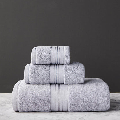 Pure Cotton Bath Towel Set – Thick Absorbent Towels for Home, Beach & Beauty Salon