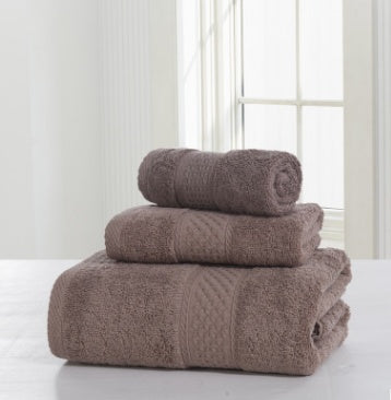Cotton Double-Sided Bath Towel Set – Soft Thick Towels for Home, Spa & Beauty Salon