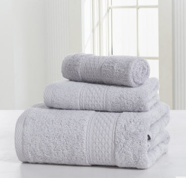 Cotton Double-Sided Bath Towel Set – Soft Thick Towels for Home, Spa & Beauty Salon