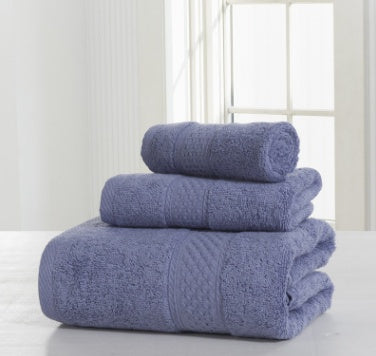 Cotton Double-Sided Bath Towel Set – Soft Thick Towels for Home, Spa & Beauty Salon