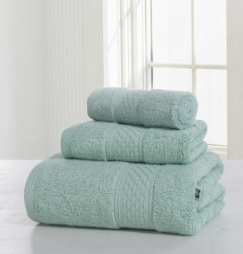 Cotton Double-Sided Bath Towel Set – Soft Thick Towels for Home, Spa & Beauty Salon